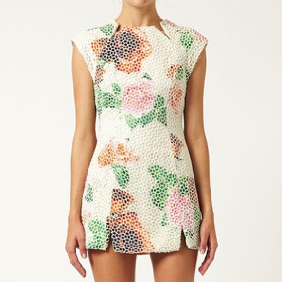 SKAKIHACHI LACE PRINTED DRESS (FINAL SALE) - Picture 2 of 6